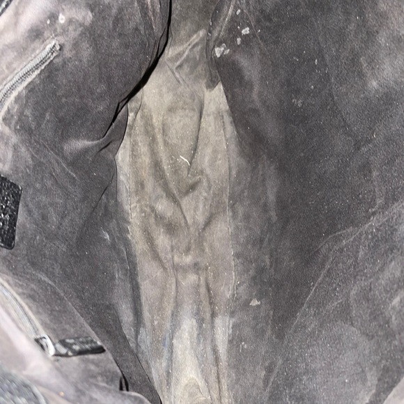 Gucci Ladies Black Canvas Tote - Picture 6 of 8